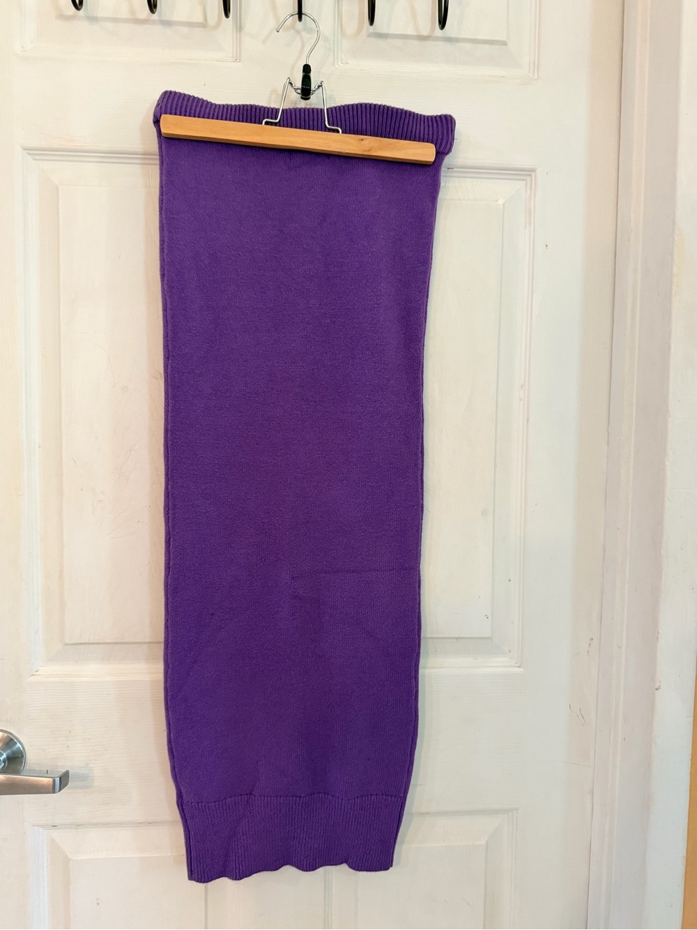 JLUXLABEL Purple Maxi Knit Skirt